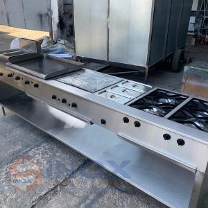 Estufa multifuncional en acero inoxidable 304/AISI 5-1