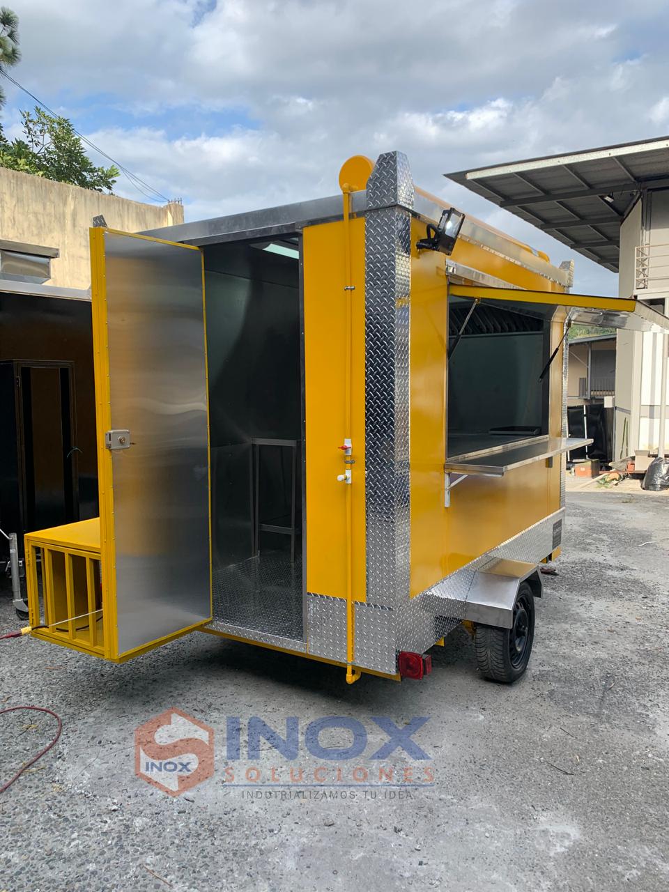 Remolque tipo Food Truck 10x6,4 pies = 3x1,90 mts - Imagen 2