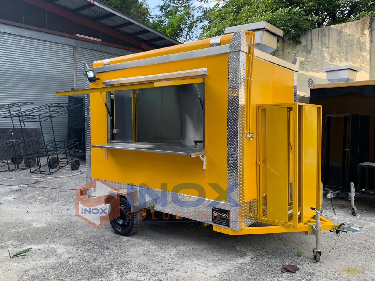Remolque tipo Food Truck 10x6,4 pies = 3x1,90 mts - Imagen 3