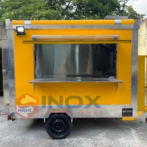 Remolque tipo Food Truck 10x6,4 pies = 3x1,90 mts