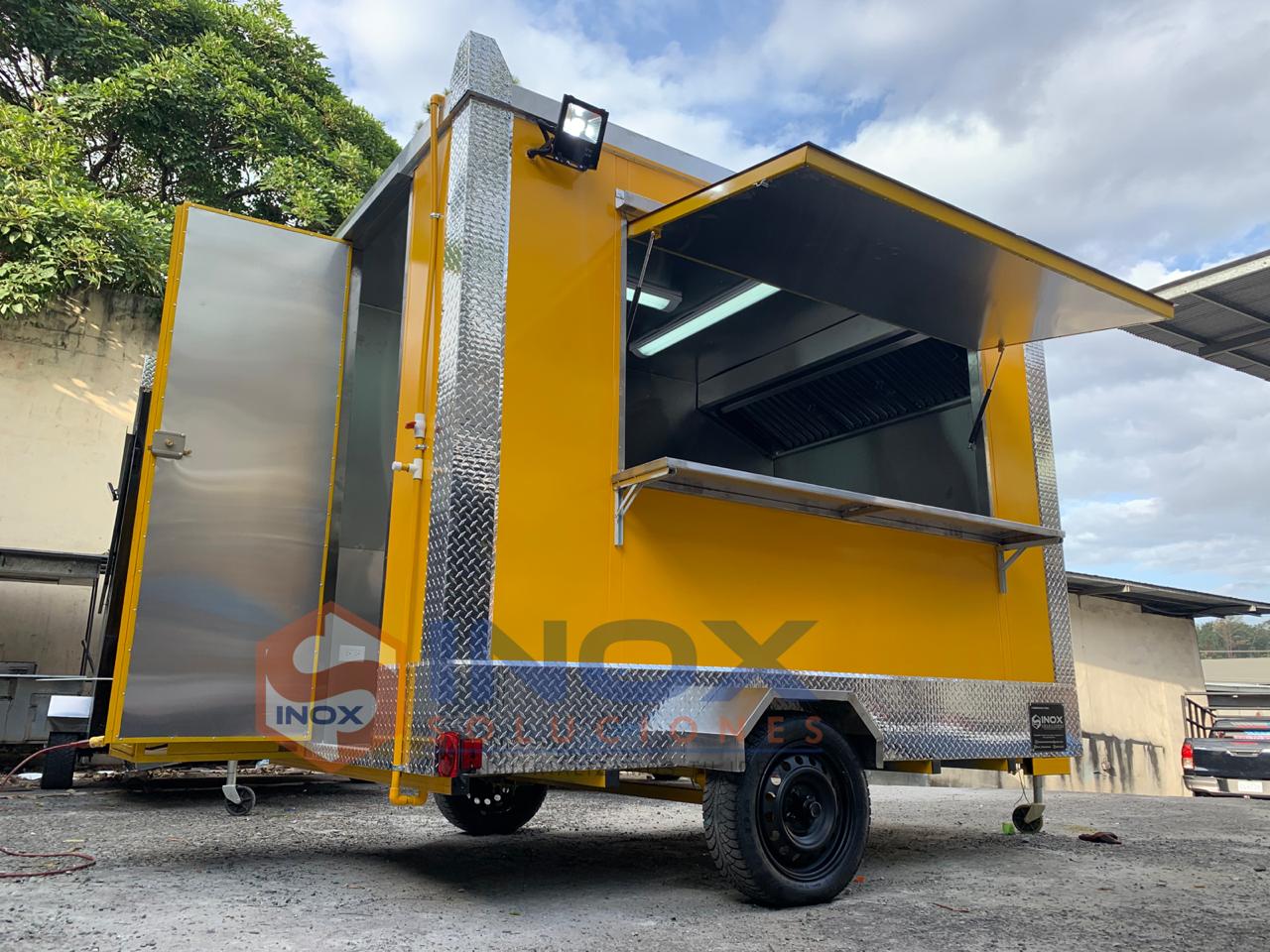 Remolque tipo Food Truck 10x6,4 pies = 3x1,90 mts - Imagen 5