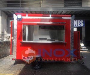 Remolque tipo Food Truck 10×6,4 pies = 3×1,90 mts
