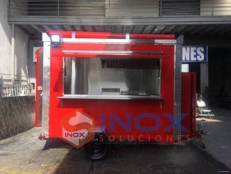 Remolque tipo Food Truck 10×6,4 pies = 3×1,90 mts