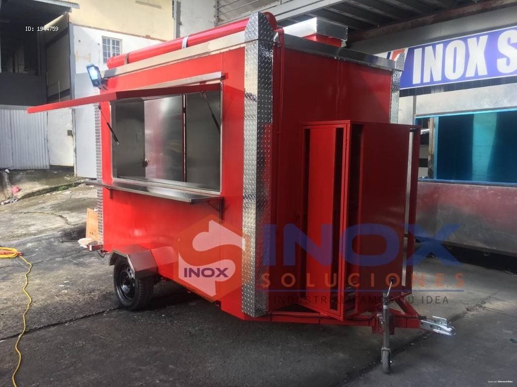 Remolque tipo Food Truck 10×6,4 pies = 3×1,90 mts - Imagen 2