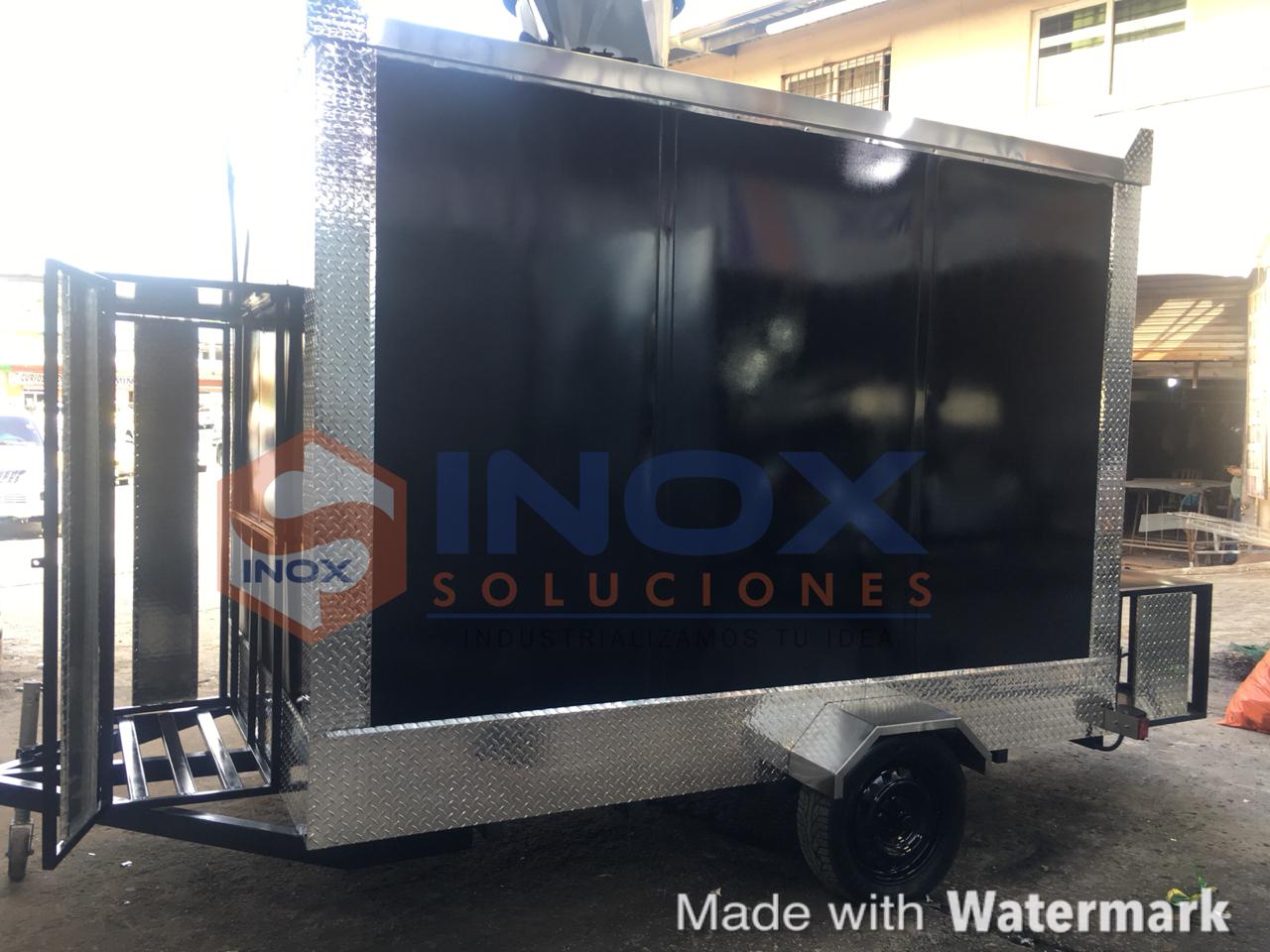 Remolque c/horno tipo Food Truck 10x6,4 pies = 3x1,90 mts - Imagen 8