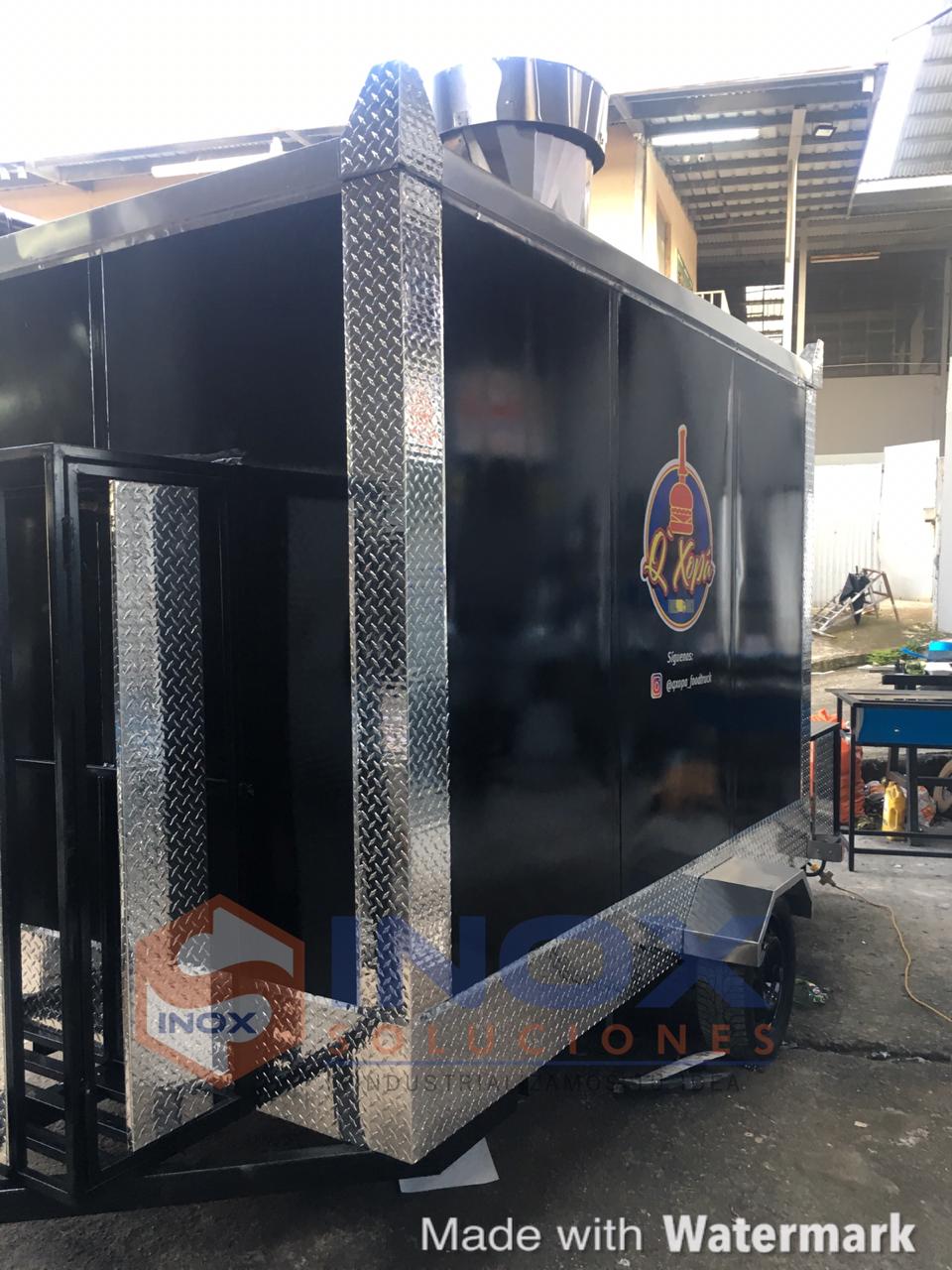 Remolque c/horno tipo Food Truck 10x6,4 pies = 3x1,90 mts - Imagen 9