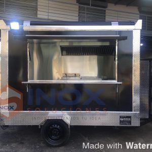 Remolque c/horno tipo Food Truck 10x6,4 pies = 3x1,90 mts