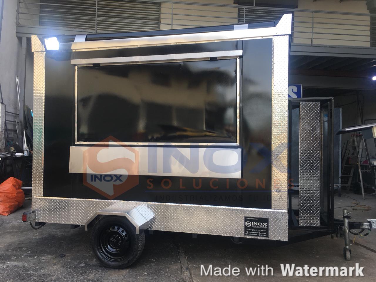 Remolque c/horno tipo Food Truck 10x6,4 pies = 3x1,90 mts - Imagen 3