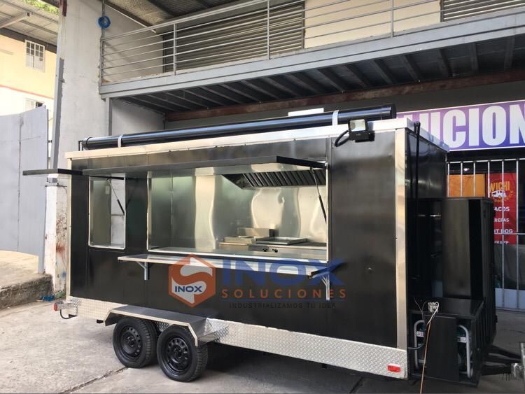 Remolque tipo Food Truck 15x6,4 pies = 4,50x1,90 mts - Imagen 2
