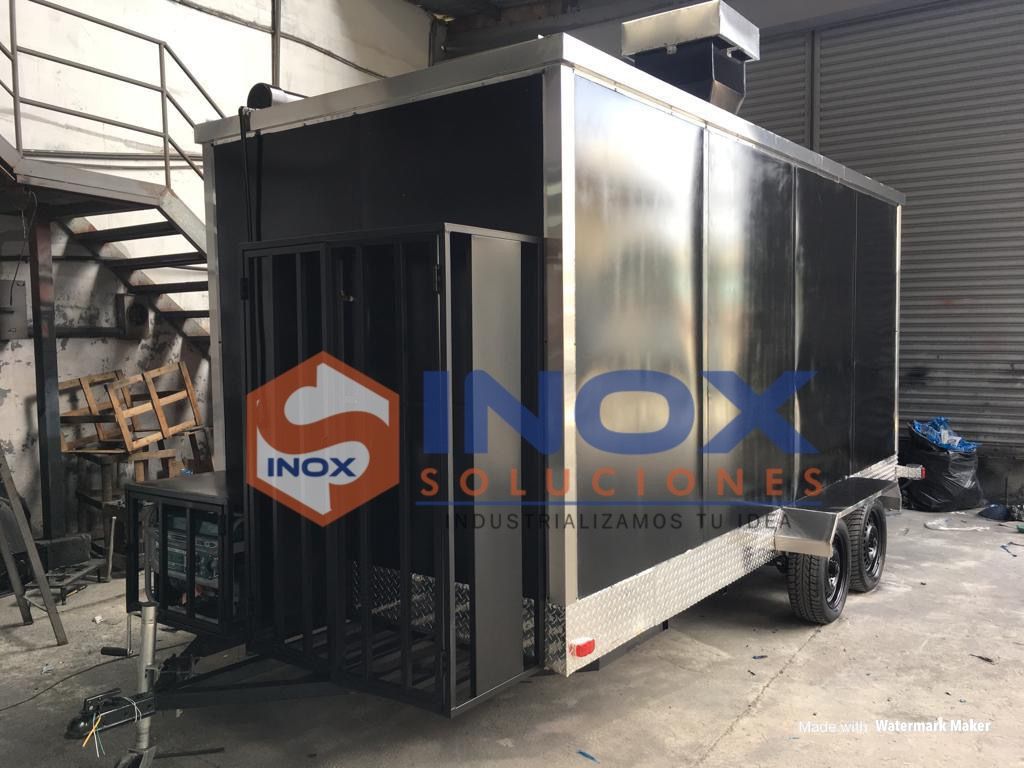 Remolque tipo Food Truck 15x6,4 pies = 4,50x1,90 mts - Imagen 6