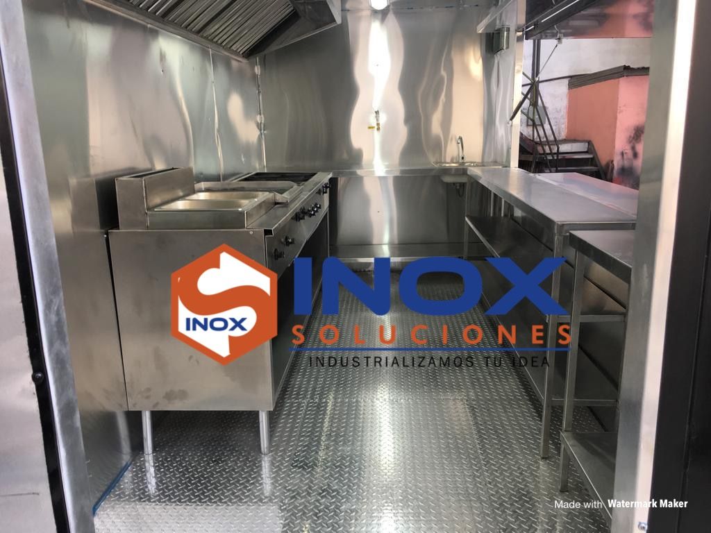 Remolque tipo Food Truck 15x6,4 pies = 4,50x1,90 mts - Imagen 5