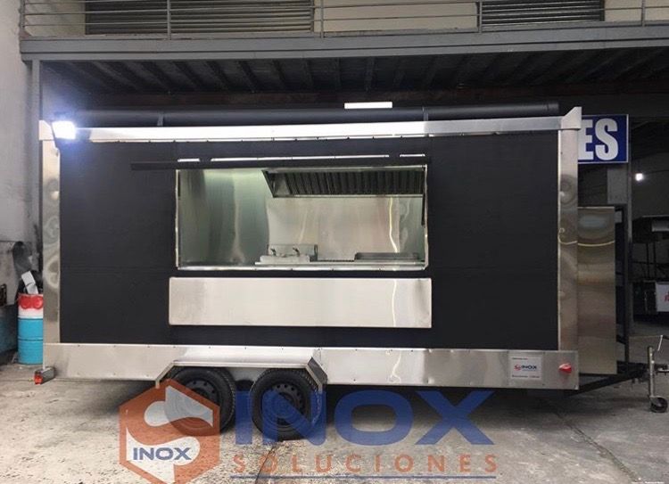 Remolque tipo Food Truck 15x6,4 pies = 4,50x1,90 mts - Imagen 2