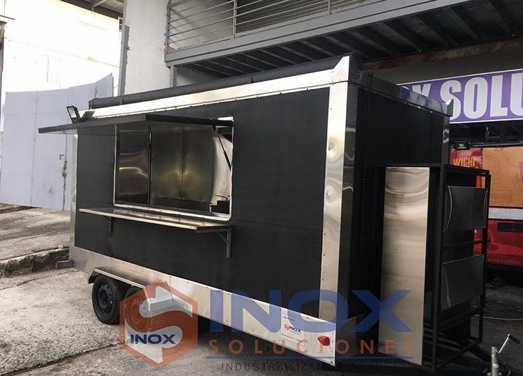 Remolque tipo Food Truck 15x6,4 pies = 4,50x1,90 mts - Imagen 3