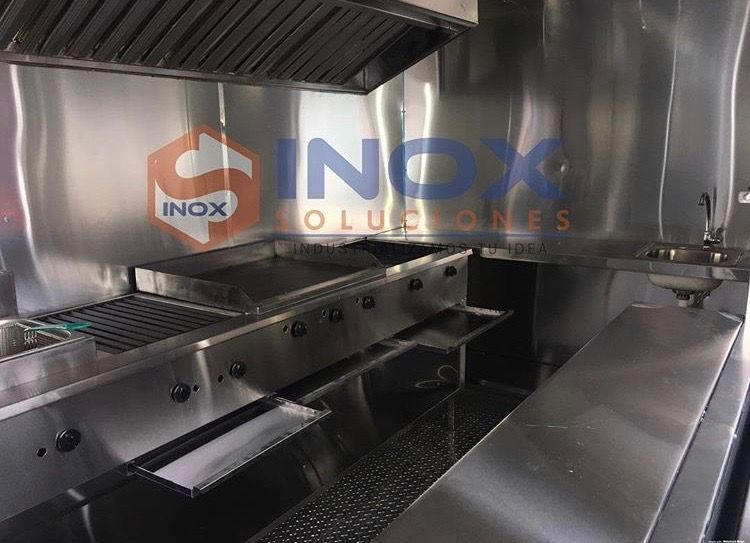 Remolque tipo Food Truck 15x6,4 pies = 4,50x1,90 mts - Imagen 6