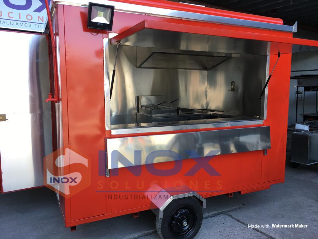 Remolque tipo Food Truck c/ horno 10×6,4 pies = 3×1,90 mts - Imagen 2