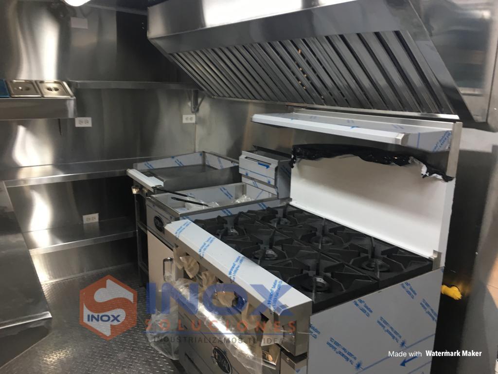 Food Truck estático tipo kiosco c/horno 15×8 pies = 4,50×2,40 mts - Imagen 5
