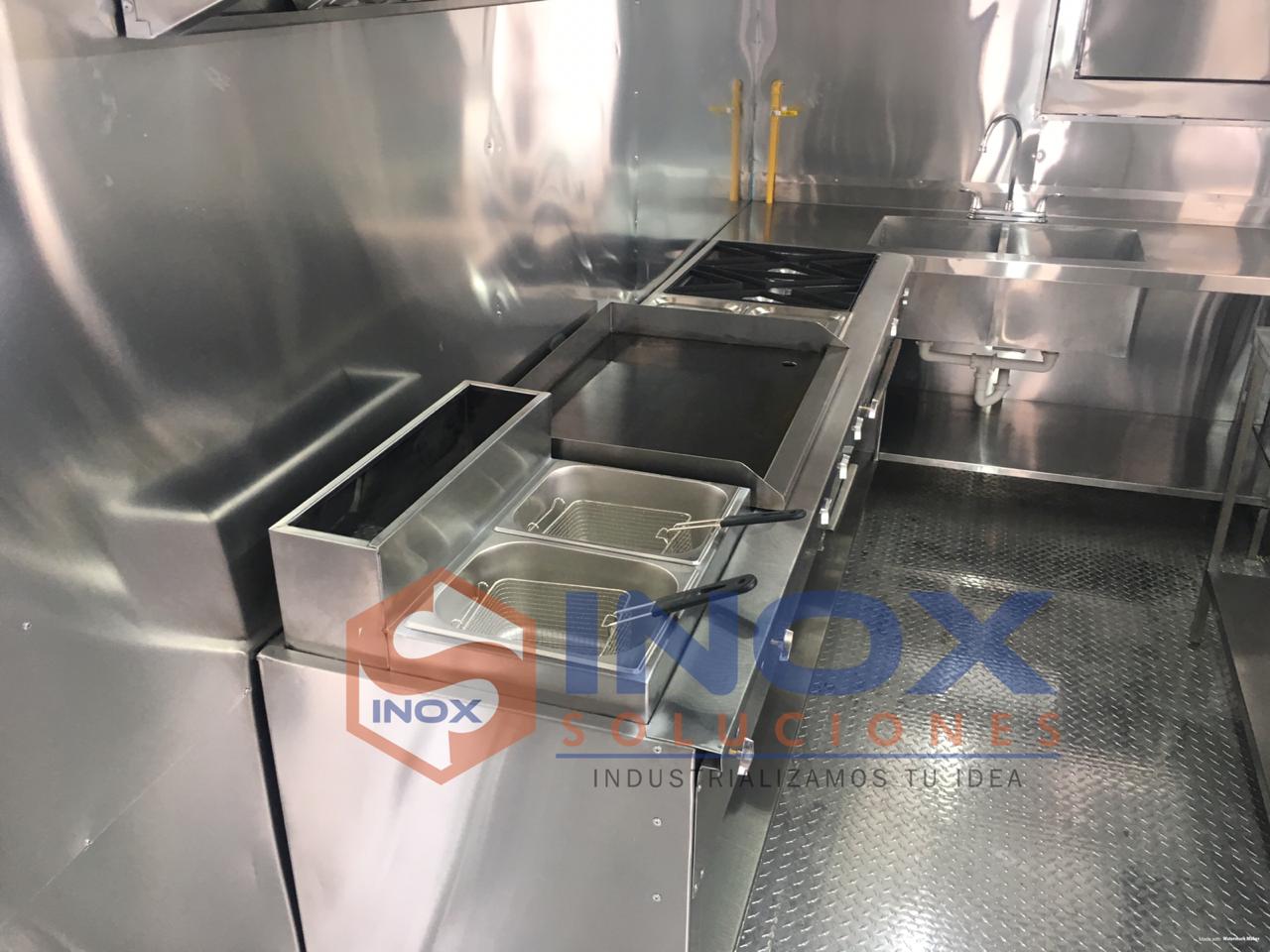 Remolque c/horno tipo Food Truck 15×6,4 pies = 4,50×1,90 mts - Imagen 6