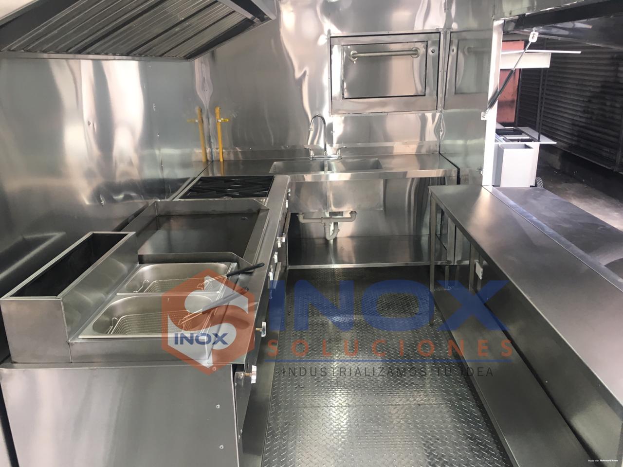 Remolque c/horno tipo Food Truck 15×6,4 pies = 4,50×1,90 mts - Imagen 3