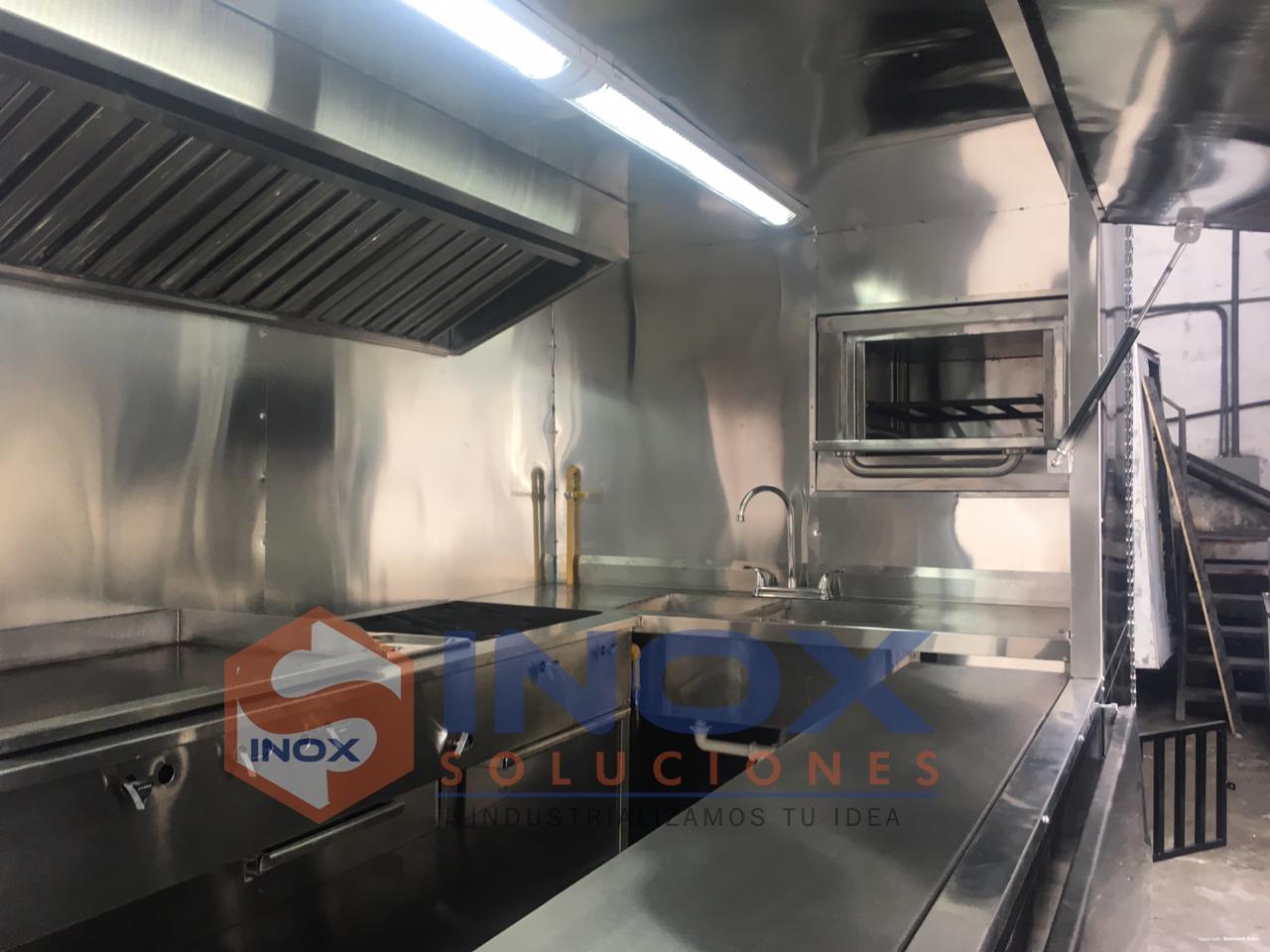 Remolque c/horno tipo Food Truck 15×6,4 pies = 4,50×1,90 mts - Imagen 4
