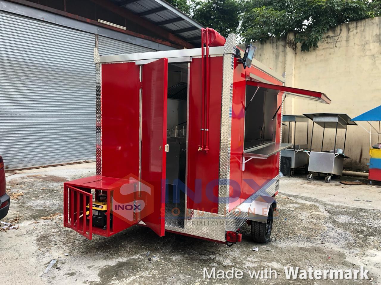 Remolque tipo Food Truck 10×6,4 pies = 3×1,90 mts - Imagen 9