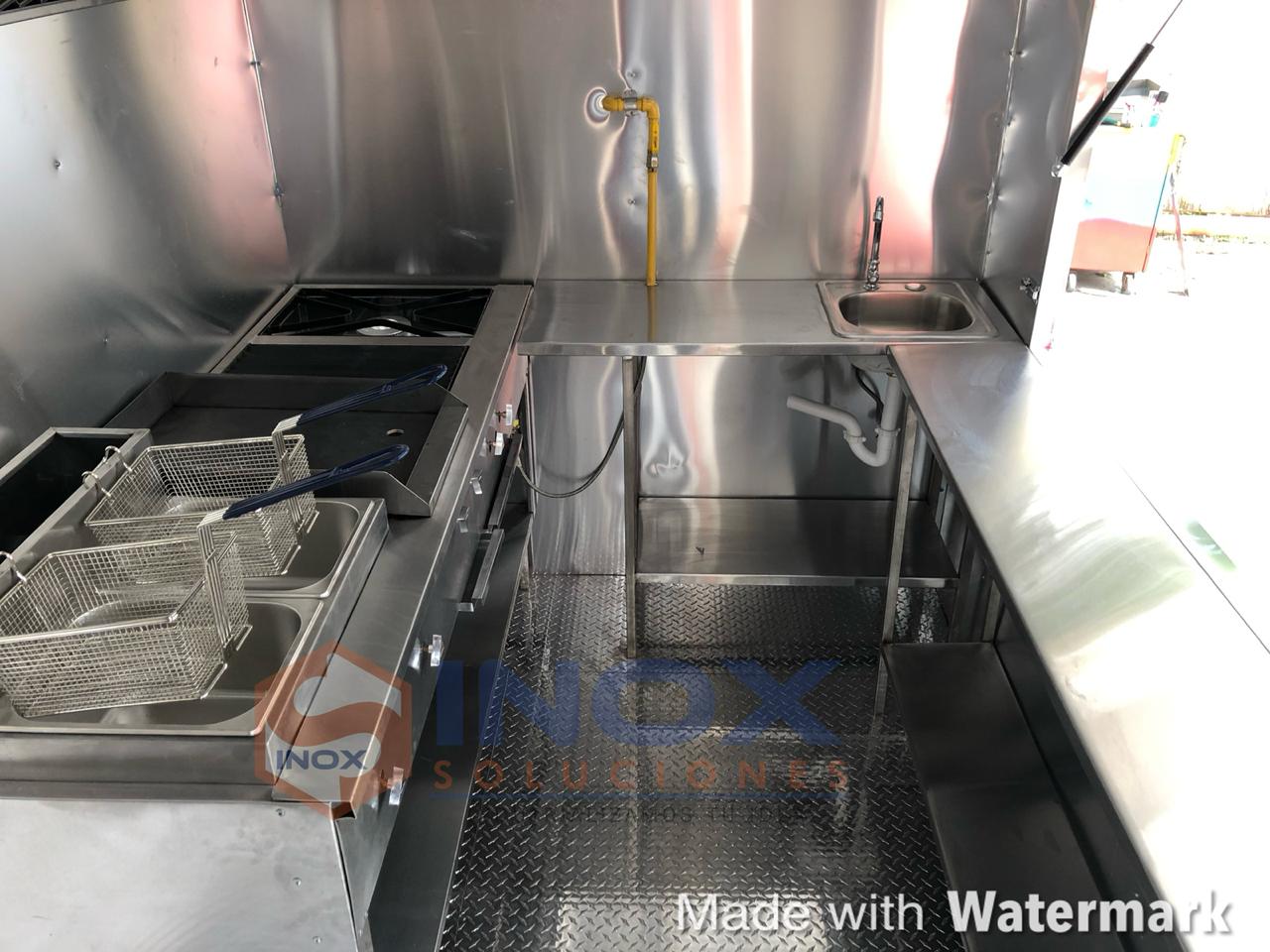 Remolque tipo Food Truck 10×6,4 pies = 3×1,90 mts - Imagen 5
