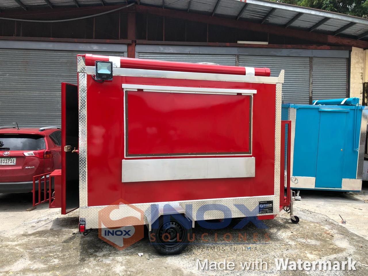 Remolque tipo Food Truck 10×6,4 pies = 3×1,90 mts - Imagen 3