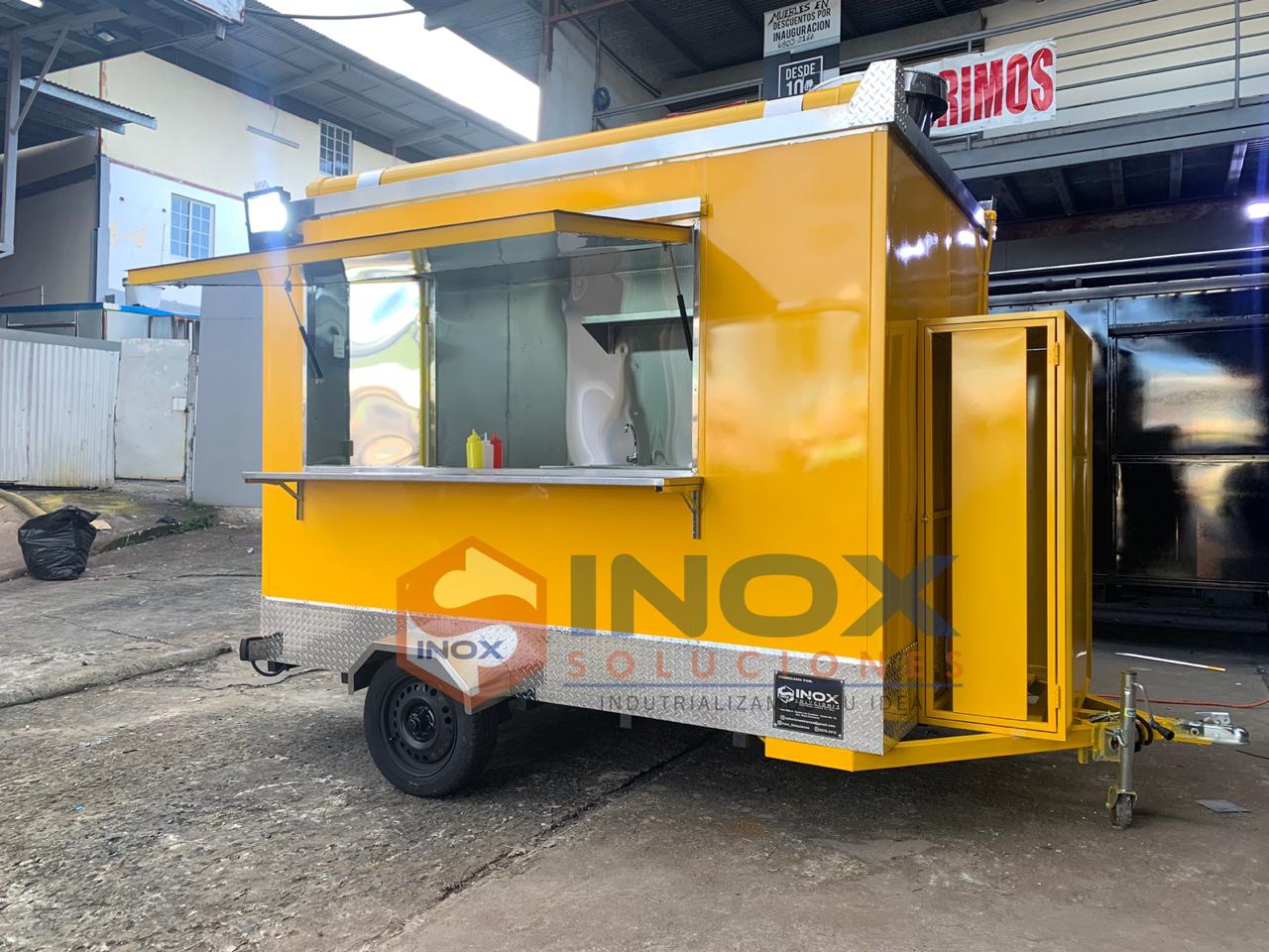 Remolque c/horno tipo Food Truck 10x6,4 pies = 3x1,90 mts - Imagen 2