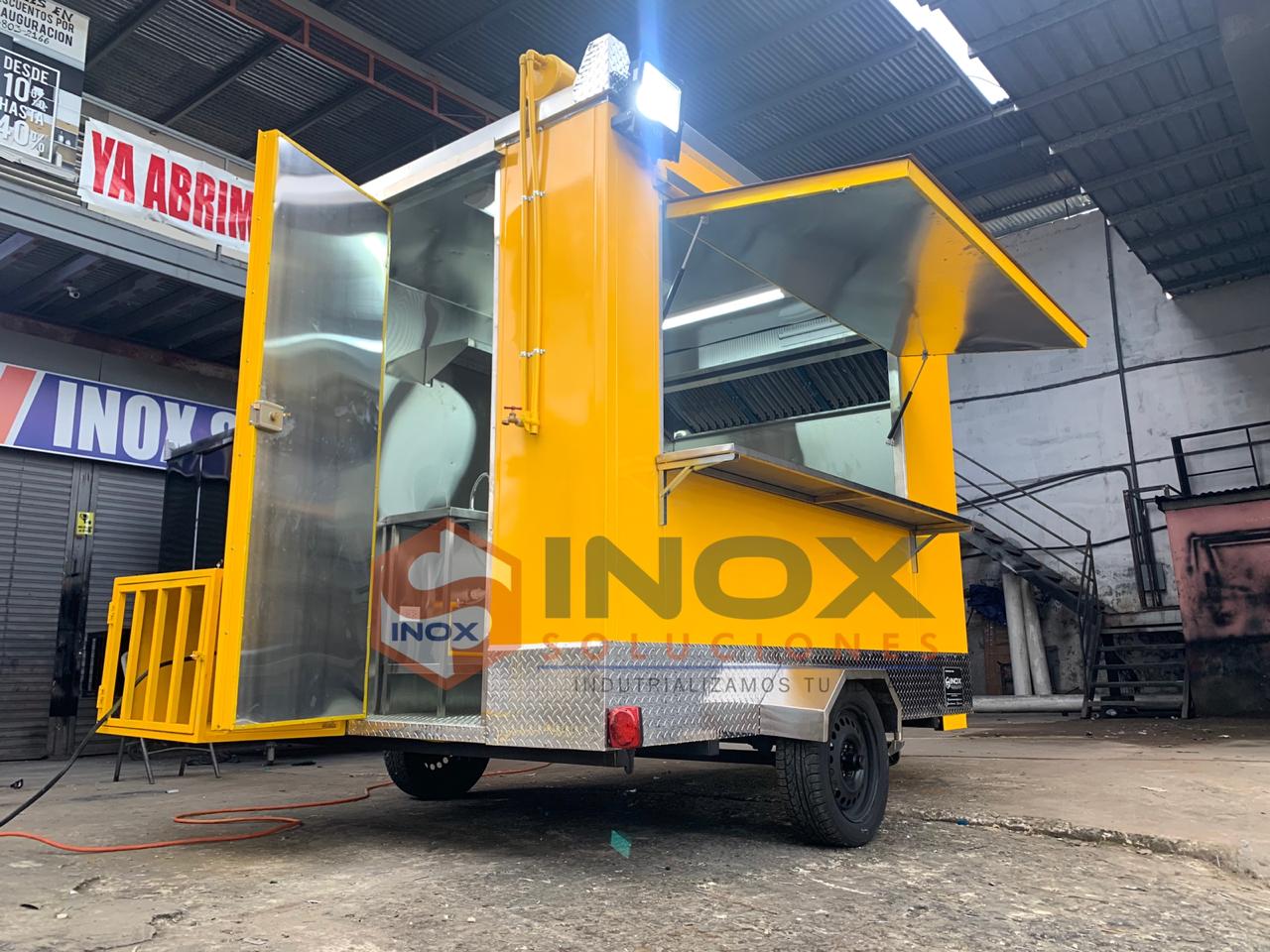 Remolque c/horno tipo Food Truck 10x6,4 pies = 3x1,90 mts - Imagen 3
