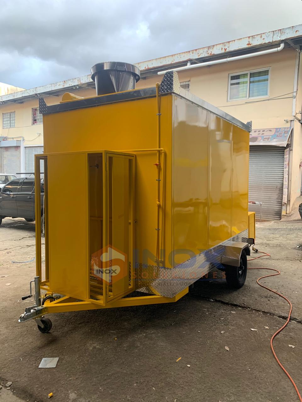 Remolque c/horno tipo Food Truck 10x6,4 pies = 3x1,90 mts - Imagen 8