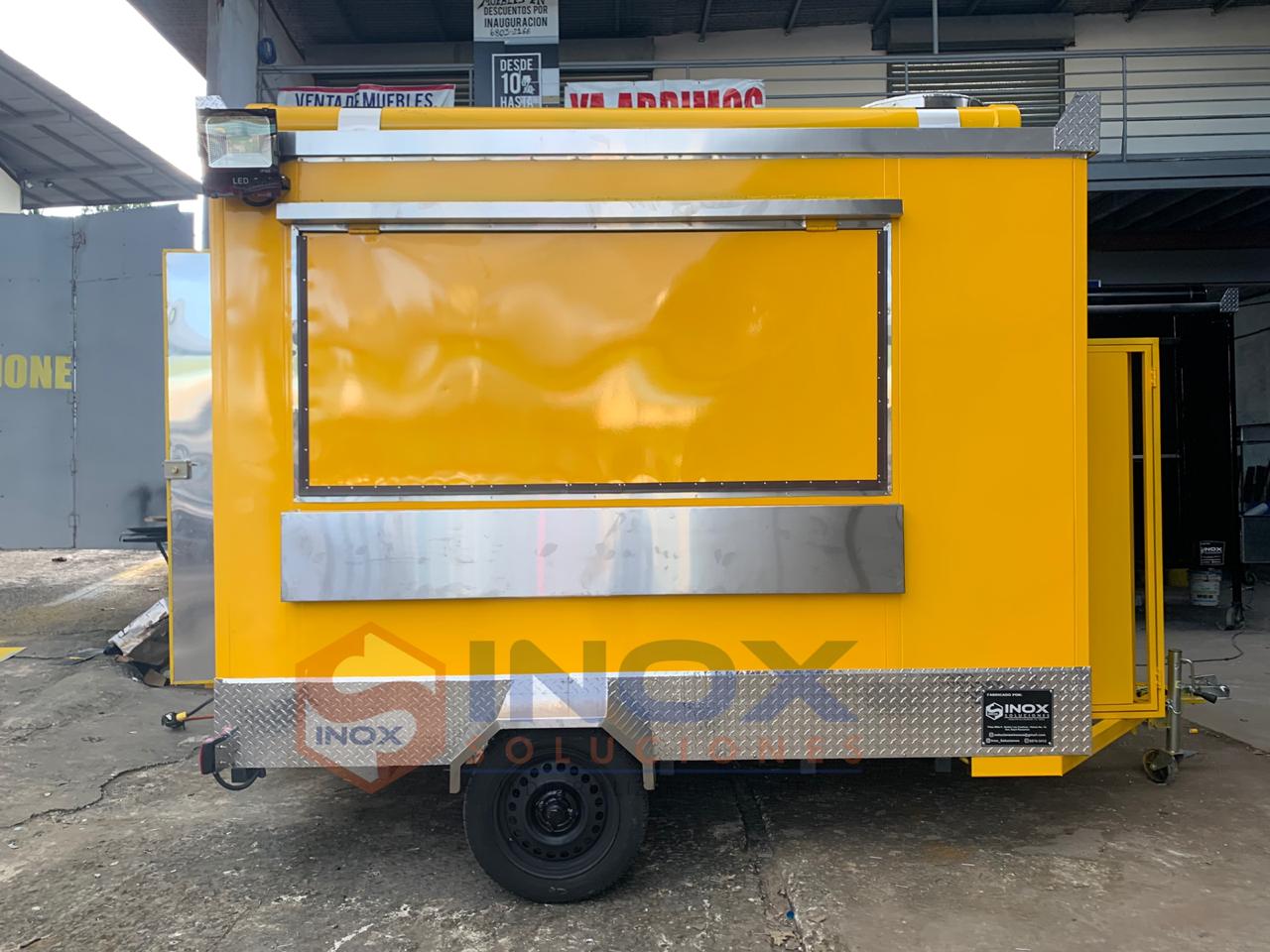Remolque c/horno tipo Food Truck 10x6,4 pies = 3x1,90 mts - Imagen 7