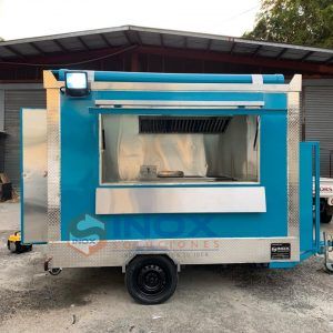 Remolque tipo Food Truck 10x6,4 pies = 3x1,90 mts