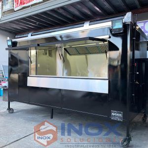 Food Truck estático tipo kiosco c/horno 15×8pies = 4,50×2,40 mts