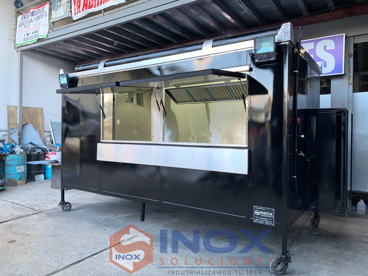 Food Truck estático tipo kiosco c/horno 15×8pies = 4,50×2,40 mts