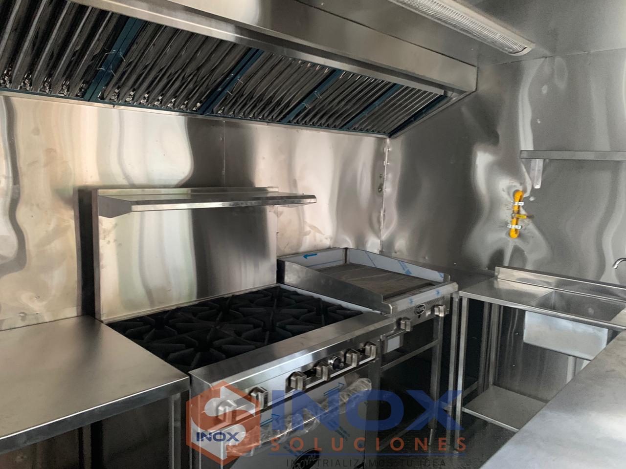 Food Truck estático tipo kiosco c/horno 15×8pies = 4,50×2,40 mts - Imagen 5