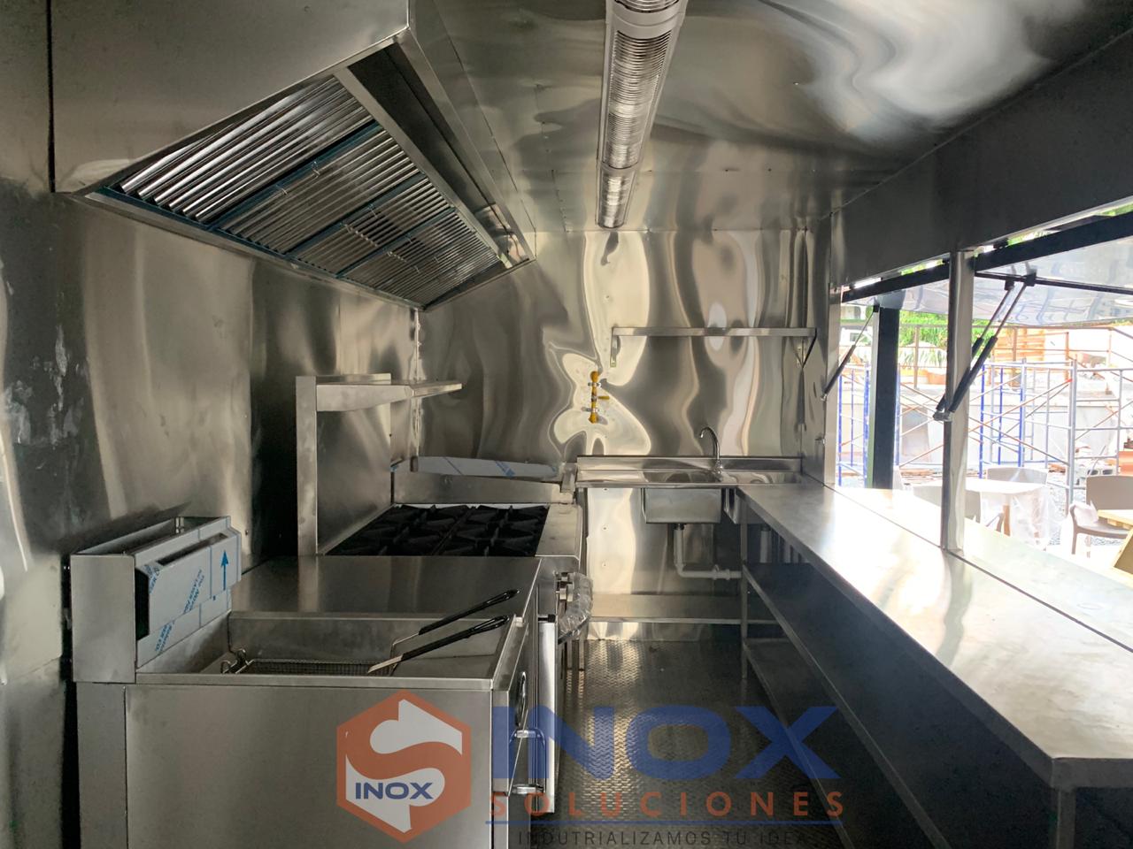 Food Truck estático tipo kiosco c/horno 15×8pies = 4,50×2,40 mts - Imagen 7