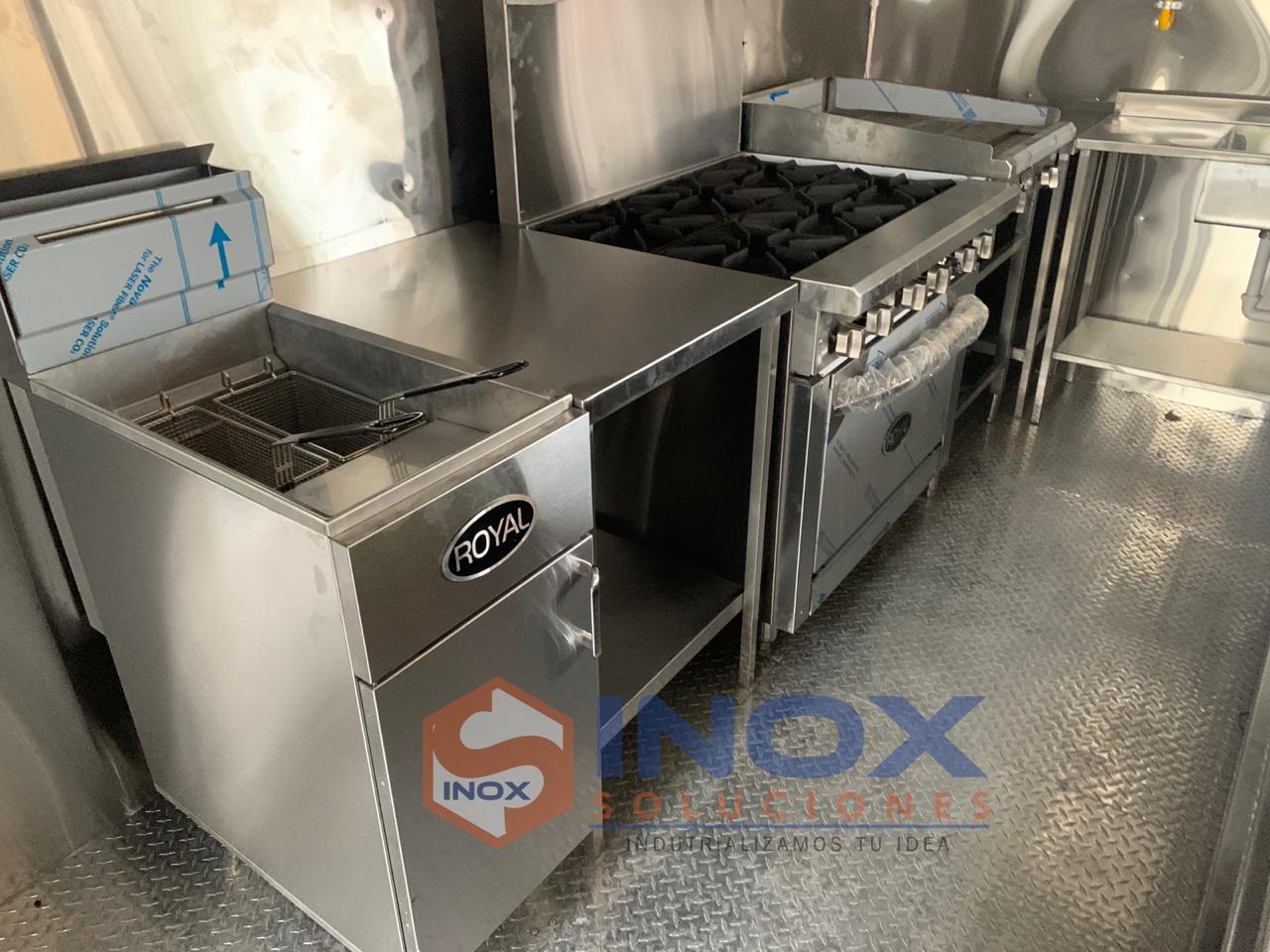Food Truck estático tipo kiosco c/horno 15×8pies = 4,50×2,40 mts - Imagen 8