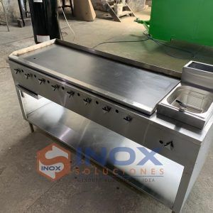 Estufa multifuncional en acero inoxidable 304/AISI 2-1