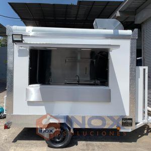 Remolque tipo Food Truck 10x6,4 pies = 3x1,90 mts