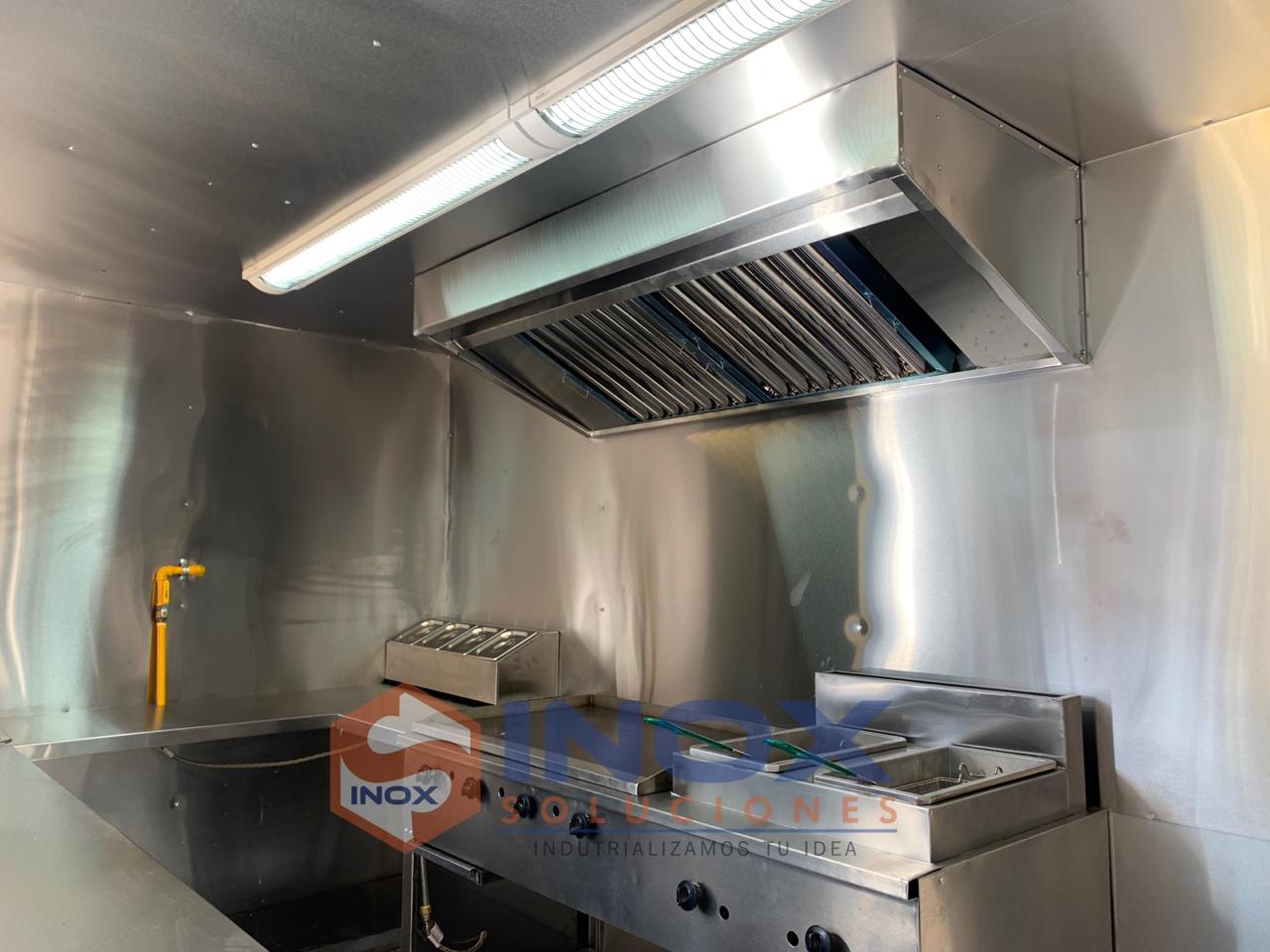 Remolque tipo Food Truck 12,5×6,4 pies = 3,75×1,90 mts - Imagen 4