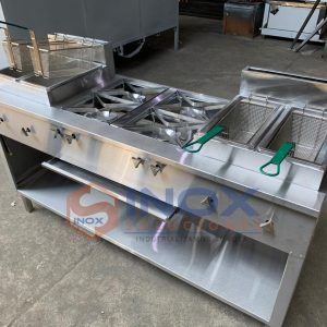 Estufa multifuncional en acero inoxidable 304/AISI 3-1