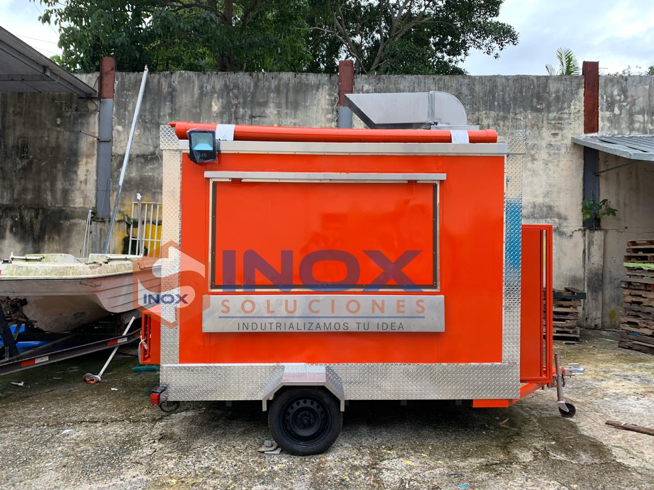 Remolque tipo Food Truck 10x6,4 pies = 3x1,90 - Imagen 2