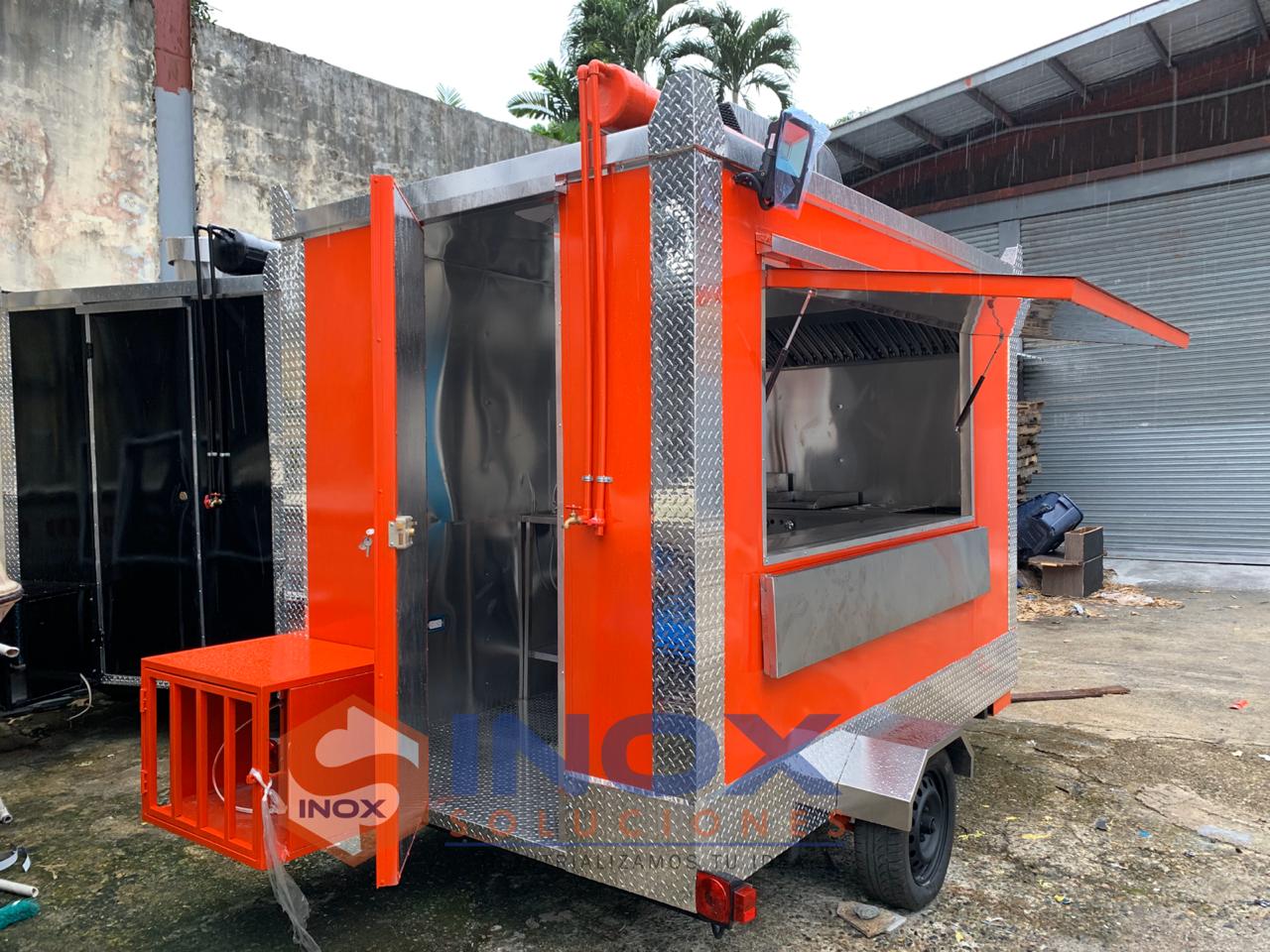 Remolque tipo Food Truck 10x6,4 pies = 3x1,90 - Imagen 3