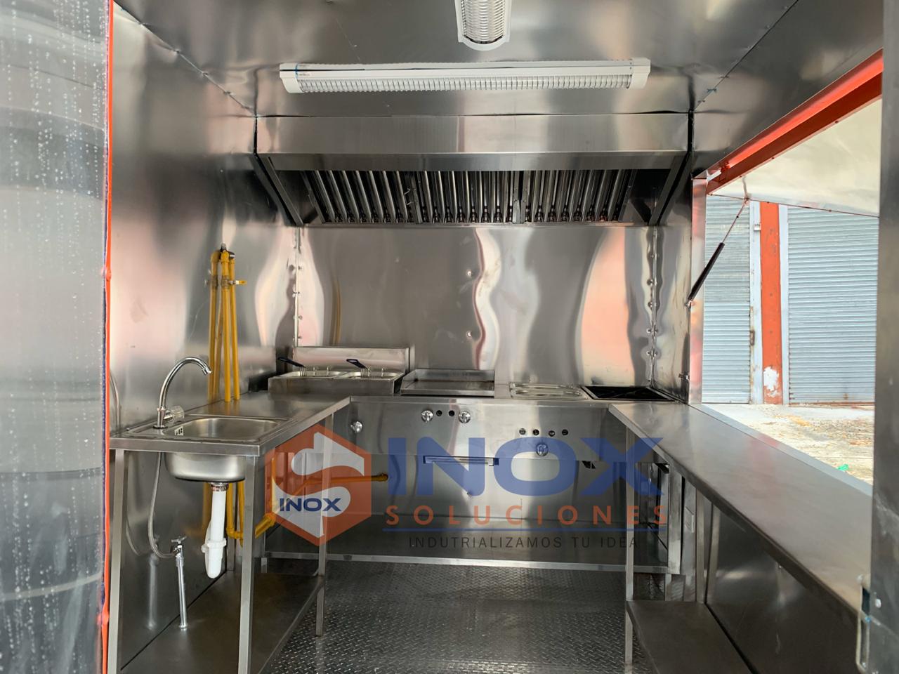 Remolque tipo Food Truck 10x6,4 pies = 3x1,90 - Imagen 5
