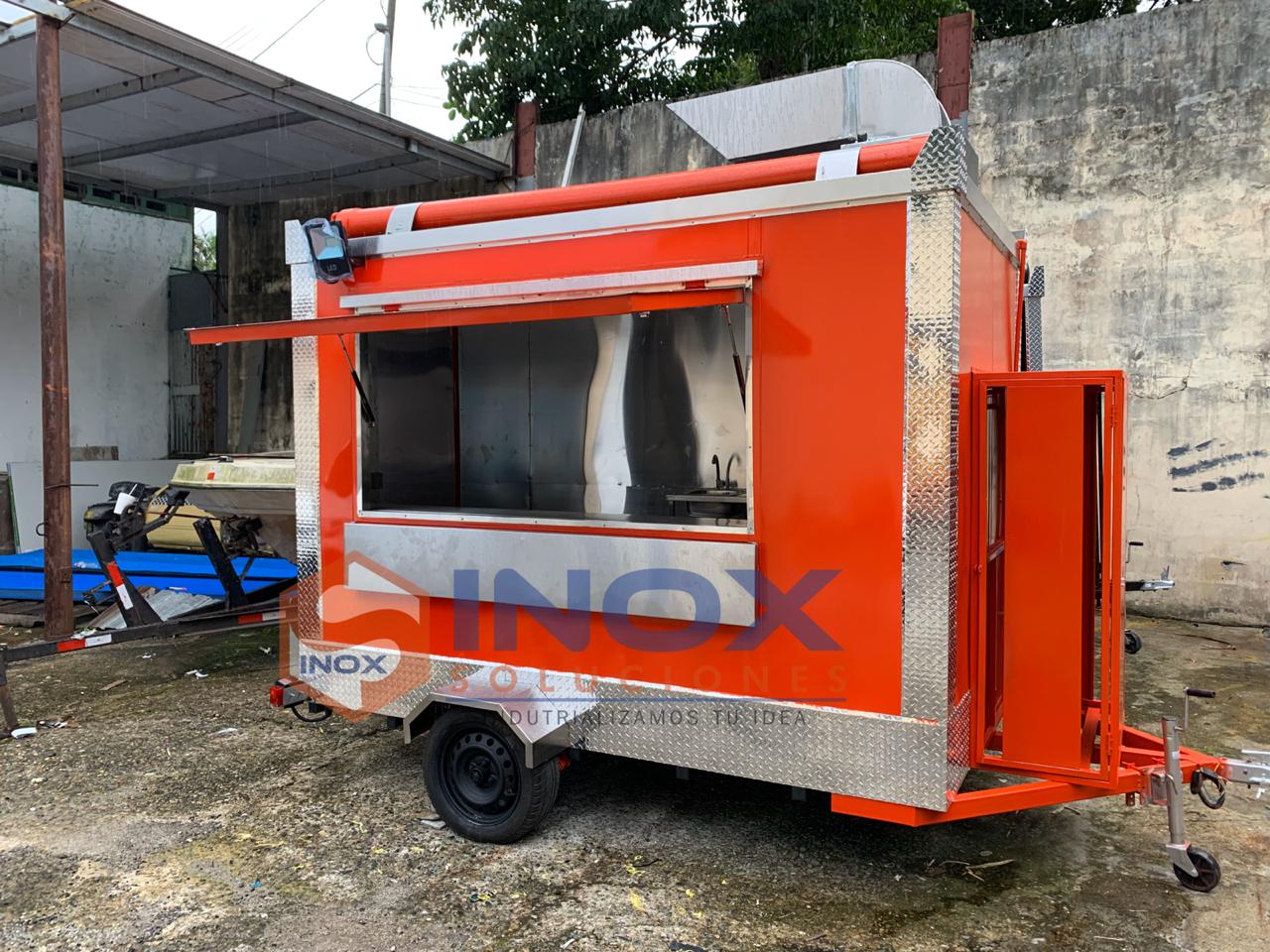 Remolque tipo Food Truck 10x6,4 pies = 3x1,90 - Imagen 4