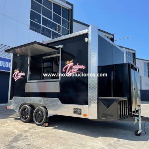 Remolque tipo food truck 12.5 x 8pies = 3.75 x 2.40 mts