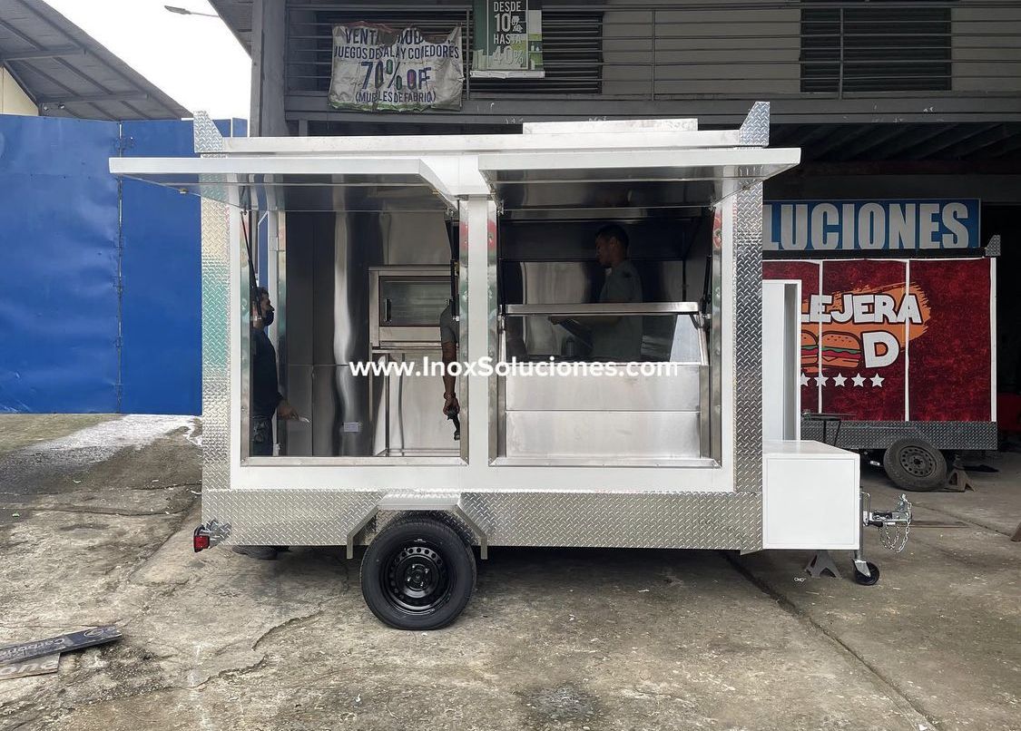 Remolque tipo Food Truck 10×6.4 pies = 3×1.90 mts - Imagen 2
