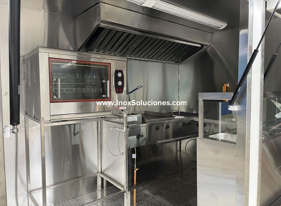 Remolque tipo Food Truck 10×6.4 pies = 3×1.90 mts - Imagen 5