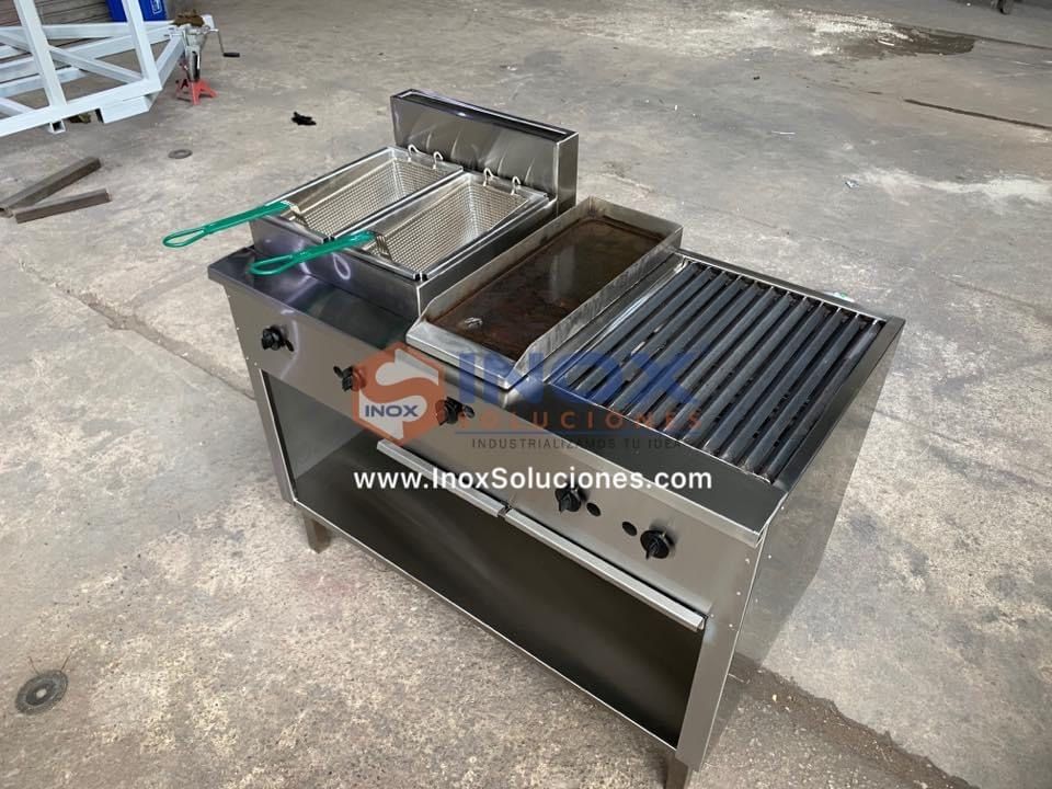 Estufa multifuncional en acero inoxidable 304/AISI 3-1 - Imagen 3