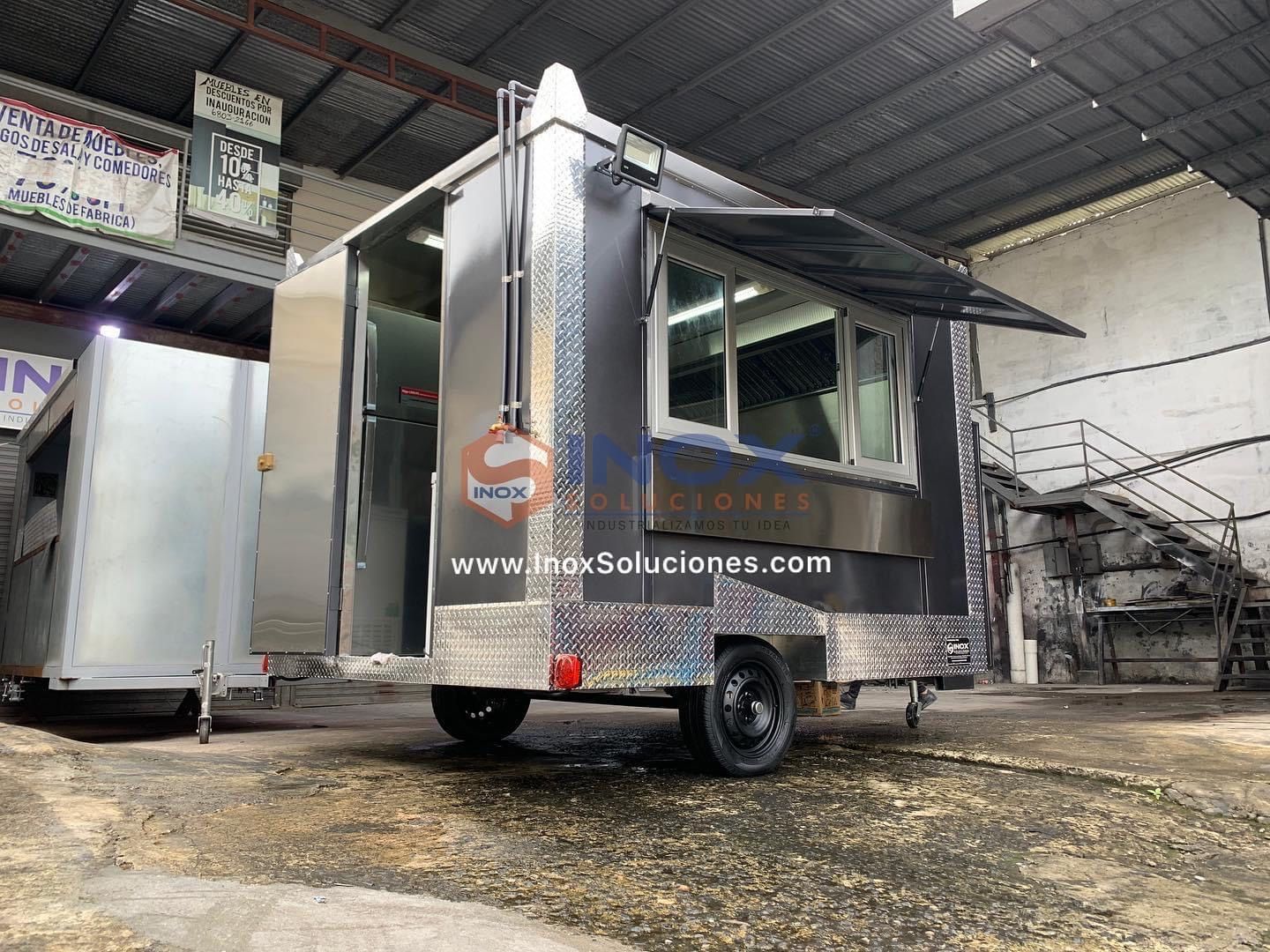 Remolque tipo FOOD TRUCK 10x8x8 ft. = 3x2,40x2,40 mts - Imagen 3