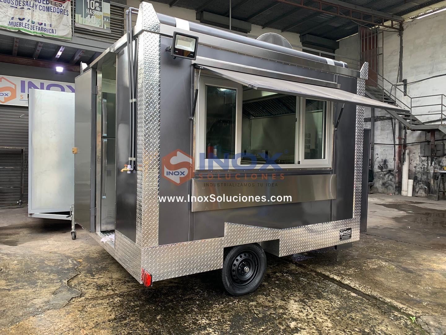 Remolque tipo FOOD TRUCK 10x8x8 ft. = 3x2,40x2,40 mts - Imagen 2